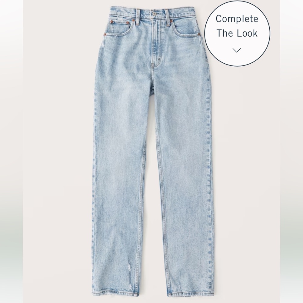 Curve Love Ultra High Rise 90s Straight Jean